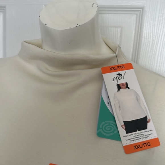 Up sweat shirt white crew neck brand new with tags XXL - Picture 4 of 7